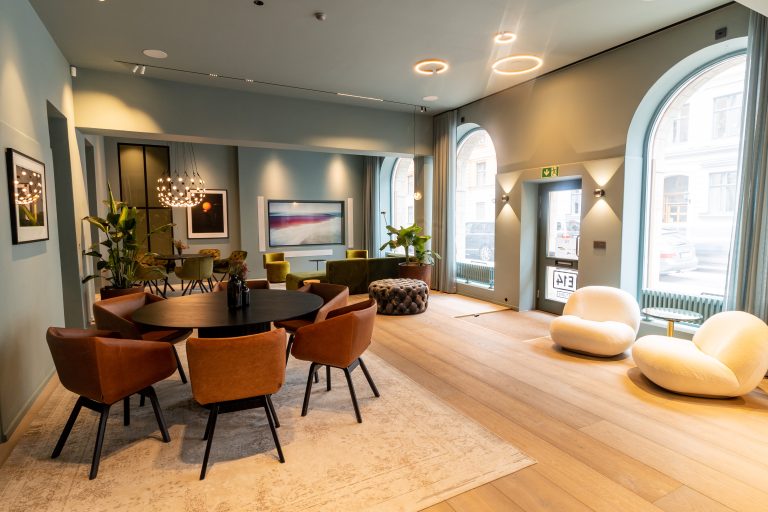 Inredningsarkitektur till kontor.