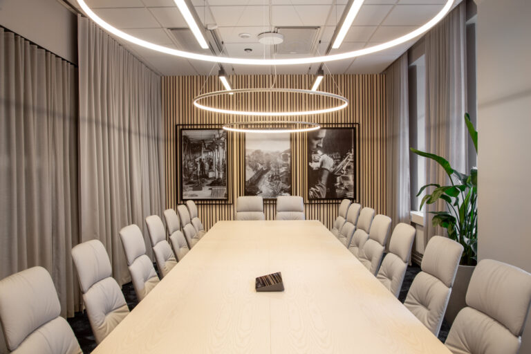 Kontor inrett av inredningsarkitekter